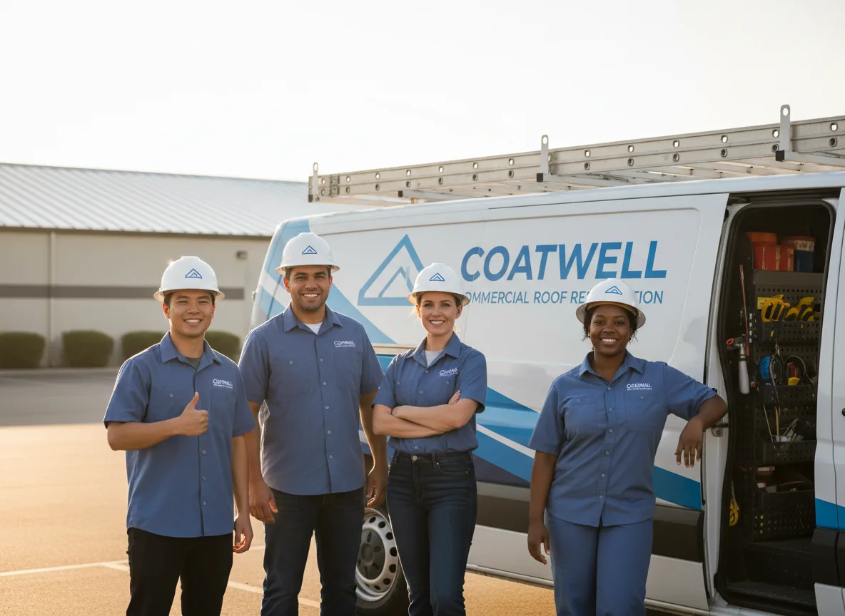Commercial roof coating company in Verbena, AL